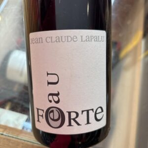 Eau Forte - Rouge - Jean-Claude Lapalu