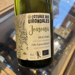 Jonona - Blanc - Coteaux des Girondales