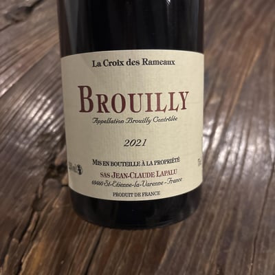 La Croix des Rameaux - Rouge - Jean-Claude Lapalu